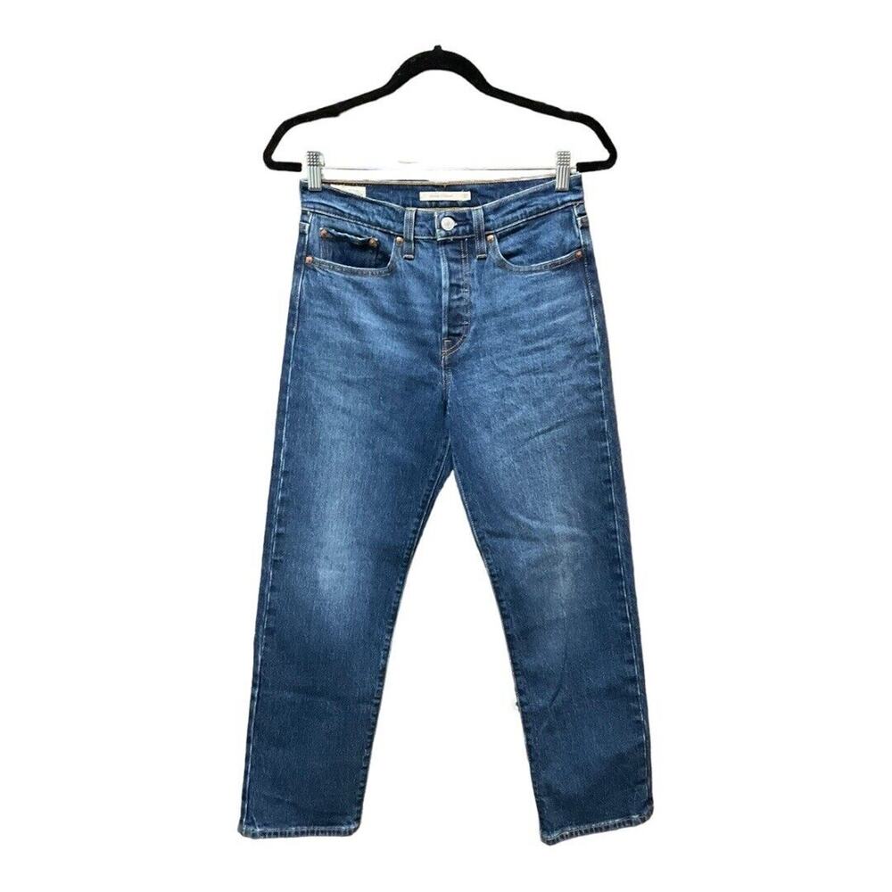 Levi's Jeans Women 27 Blue Premium Wedgie Straight
